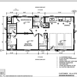 VILLA STOCK - ADU Floor plan