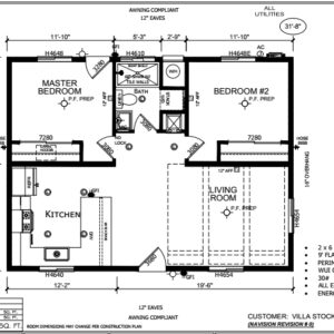 VILLA STOCK - ADU Floor plan